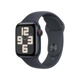 Apple Watch Se Gps + Cellular Caixa Meia-noite De Alumínio 40 Mm Pulseira Esportiva Meia-noite M/g