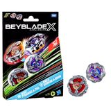 Brinquedo Beyblade X Beat Tyranno 4-70q E Faca Shinobi 4-80hn