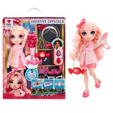 Boneca Moderna Rainbow High Creative Crystals Bella Pink 28 Cm