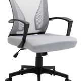 Cadeira De Escritório Office Giratória Tela Mesh Confort
