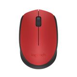 Mouse Sem Fio Logitech M170 Para Pc Mac Laptop - Vermelho