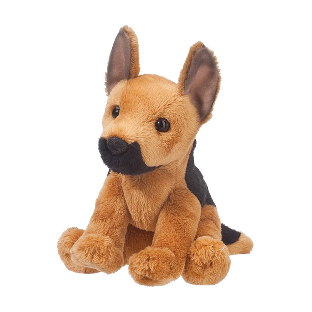 Bicho De Pelúcia Douglas Prince German Shepherd Dog 13cm