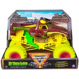 Monster Truck Fundido Sob Pressão Para Colecionador Monster Jam El Toro Loco 1:24