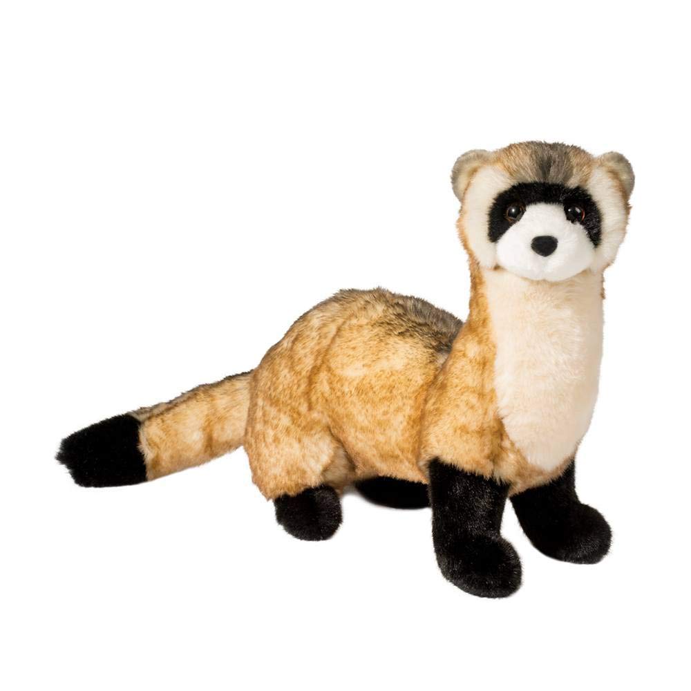 Bicho De Pelúcia Douglas Vince Black Footed Ferret 25cm