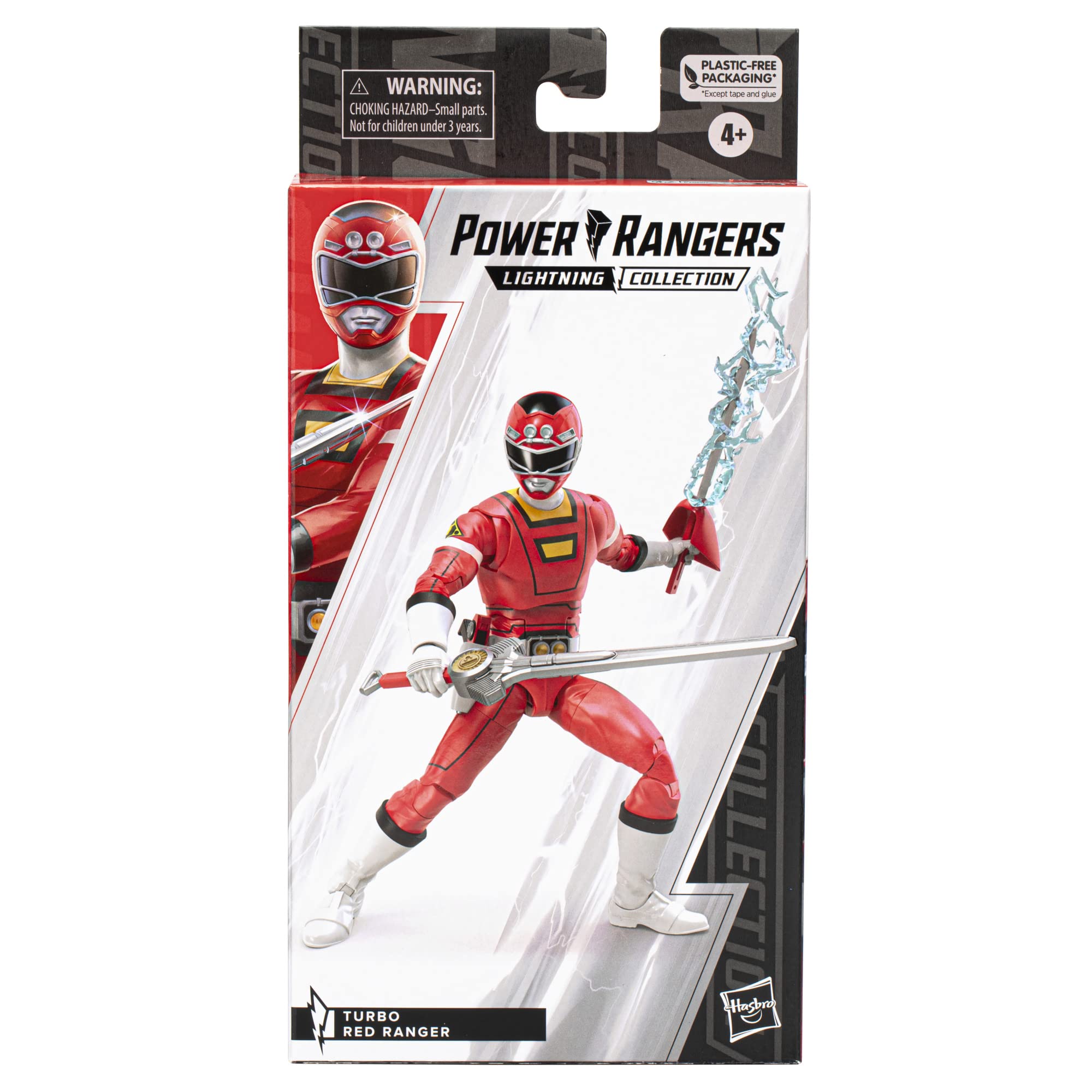 Boneco De Ação Power Rangers Lightning Turbo Vermelho 15cm Carrefour