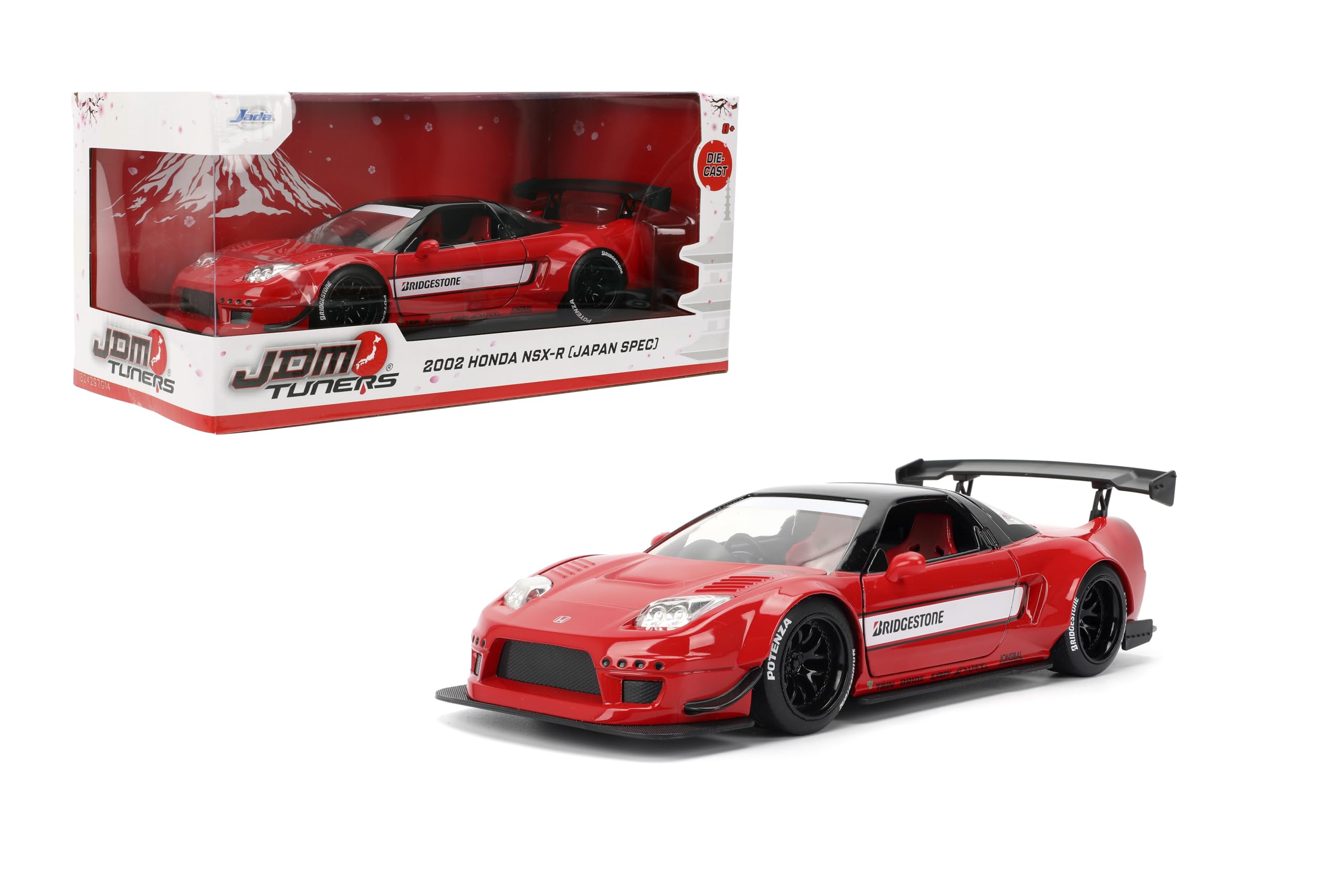 NSX 1/24 ミニカー　jadatoys Sintonizadores Jdm Jada Toys Jdm Para Carros Fundidos Em Escala 1