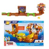 Conjunto De Jogos Sonic The Hedgehog Go Go Racers Com Super Sonic Transmitido Sob Pressão