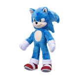 Brinquedo De Pelúcia Sonic The Hedgehog Movie Com 33 Cm De Altura Para Crianças A Partir De 3 Anos