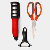 Kit Amolador Profissional Para Facas Churrasco E Tesoura