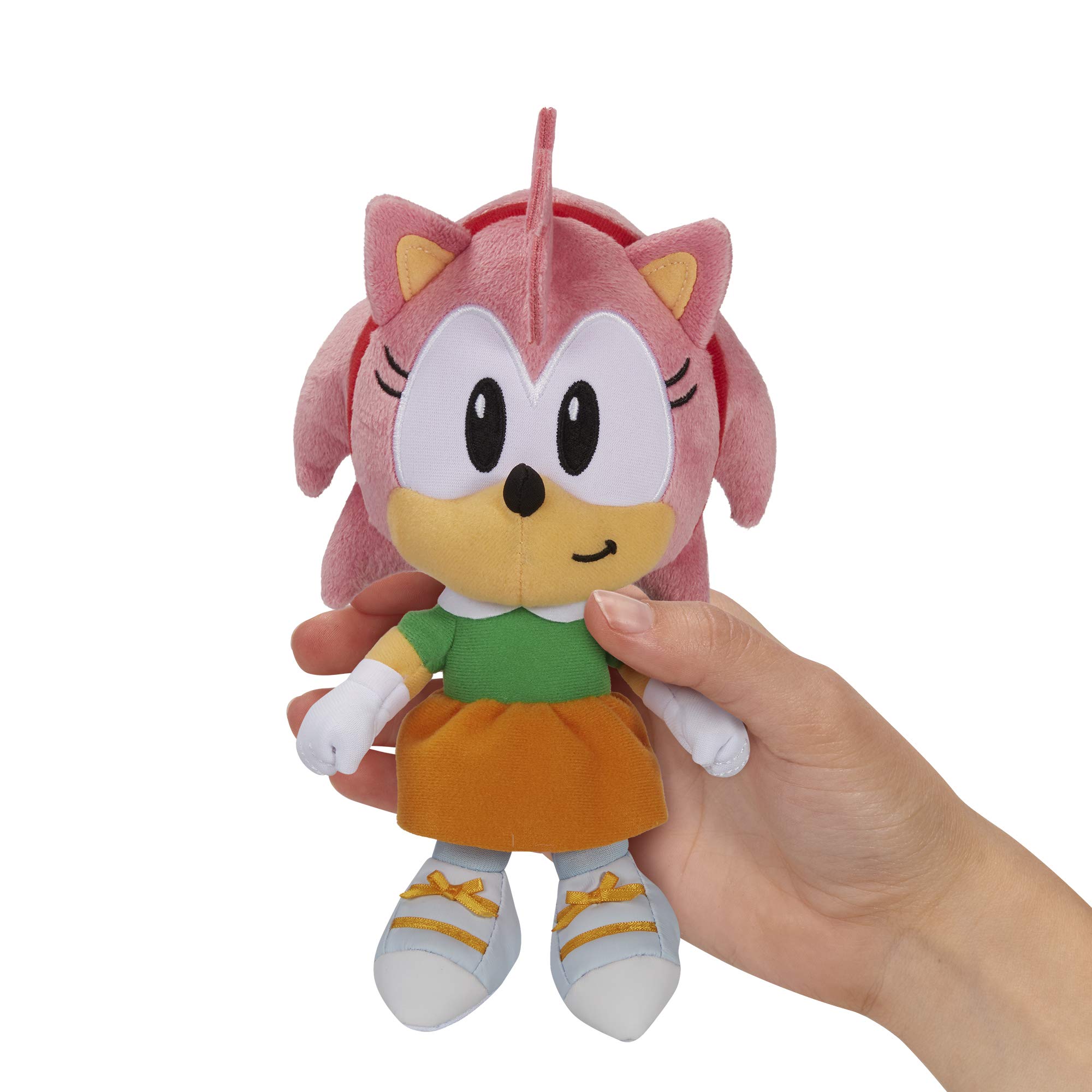 Boneco De Pelúcia Sonic The Hedgehog Amy, Colecionável De 18 Cm
