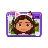 Câmera Digital Ekids Gabbys Dollhouse Kids Com Cartão Sd De 512 Mb