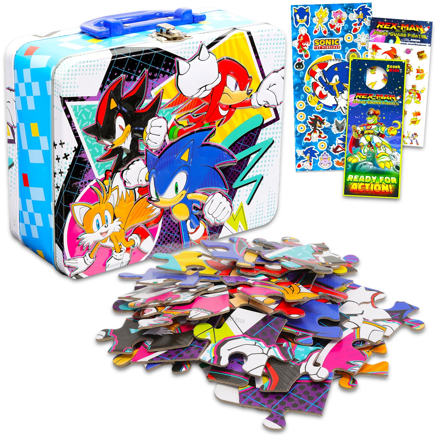Pacote De Quebra-cabeça Lunch Box Sonic The Hedgehog Para Crianças