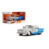 Carro Fundido Sob Pressão Jada Toys Bigtime Muscle 1:24 1955 Chevrolet Bel-air