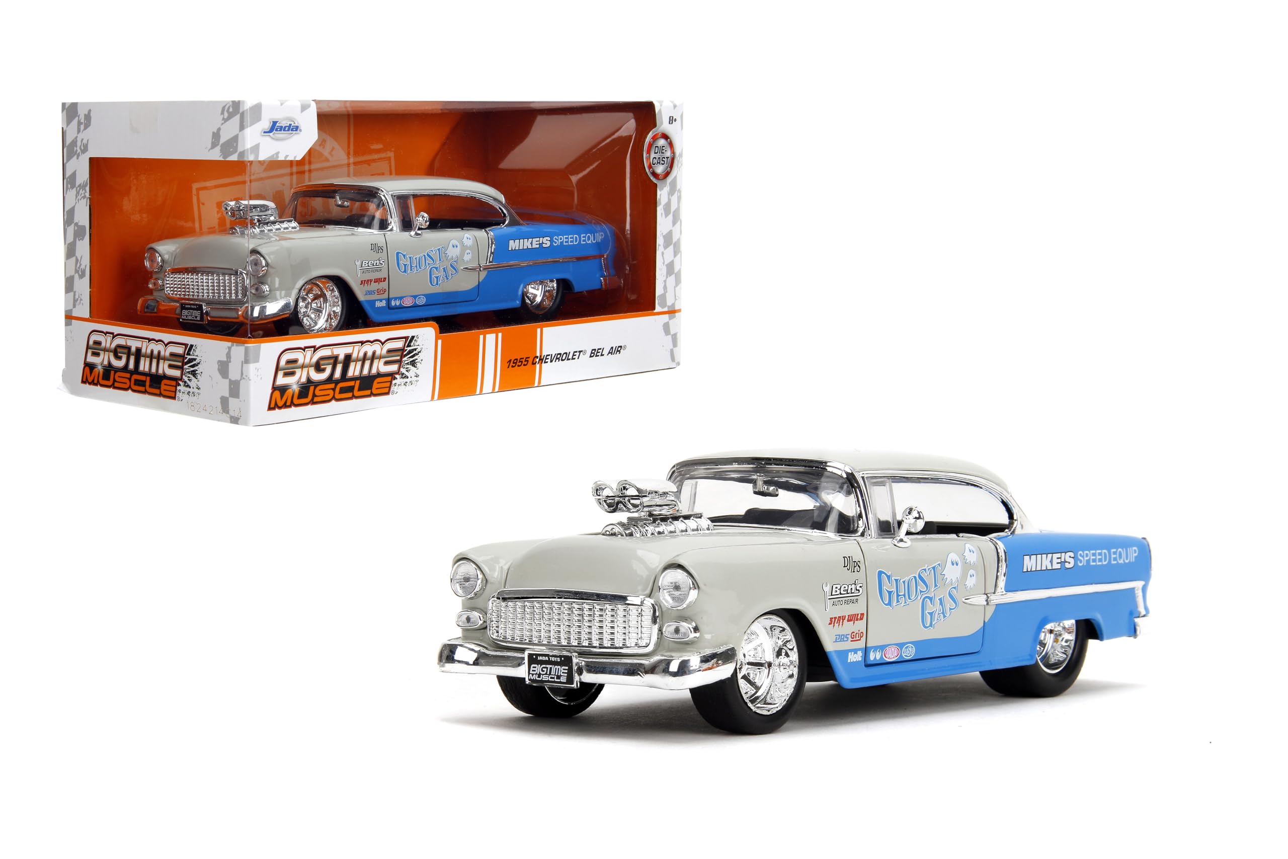 Carro Fundido Sob Pressão Jada Toys Bigtime Muscle 1:24 1955