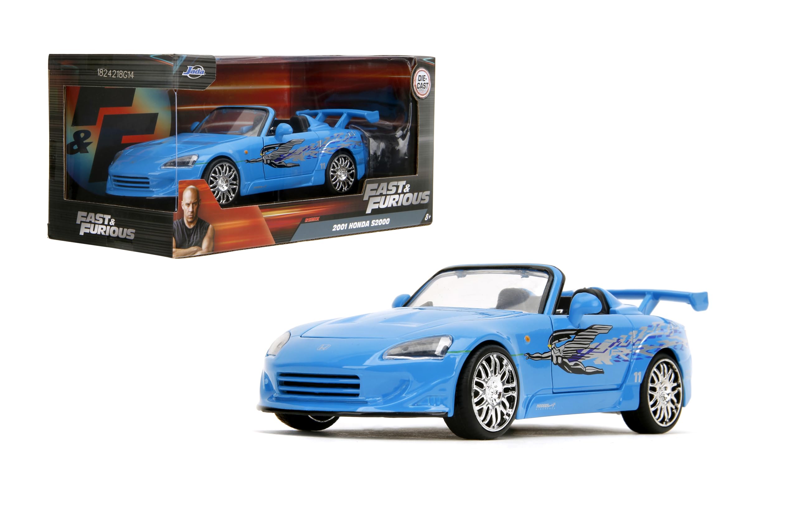 Modelo De Carro Fundido Sob Pressão Jada Toys Fast & Furious 1
