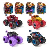 Caminhão Toy Monster Jam Marvel Com 4 Unidades Fundidas Sob Pressão Em Escala 1:64