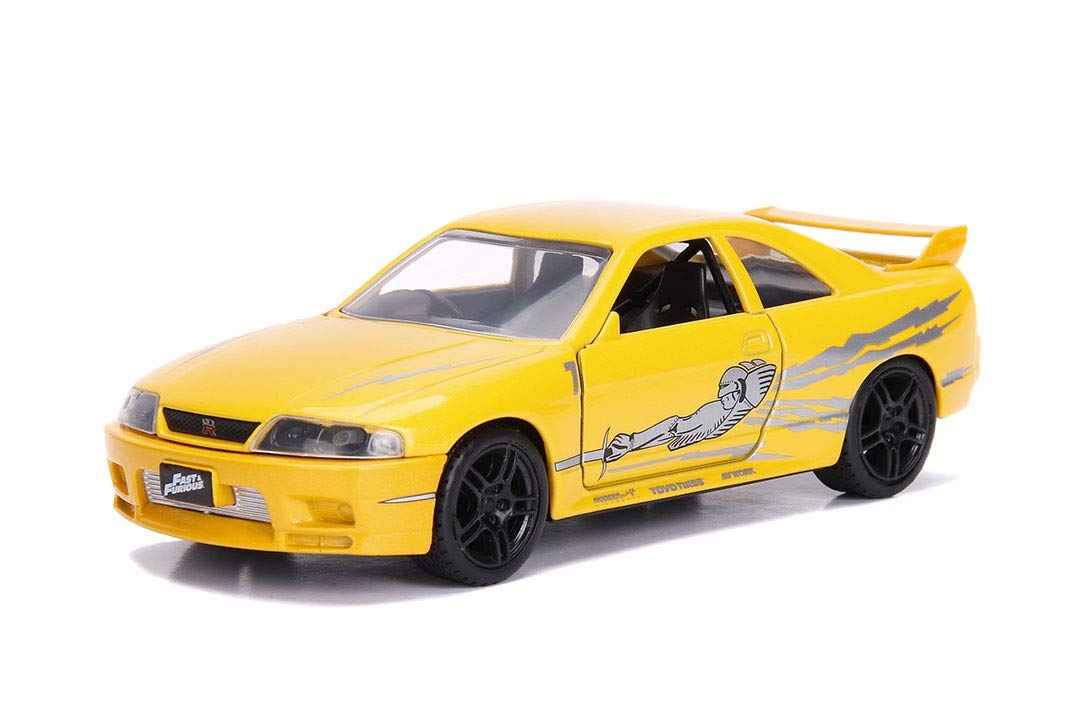 Carro Fundido Sob Pressão Jada Toys Fast &amp; Furious 1:32 Leon's Nissan Skyline Gt-r (bcnr33)