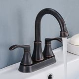 Torneira De Pia De Banheiro Valisy Antique Oil Rubbed Bronze