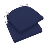 Conjunto De 2 Almofadas Para Cadeiras De Exterior Wellsin Patio, 43 X 41 X 5 Cm