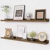 Prateleiras Flutuantes Fun Memories Picture Ledge Shelf Madeira De Pinho