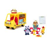 Caminhão De Iogurte Congelado Playset Jada Toys Donkey Hodie Com Bonecos