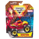 Monster Truck Monster Jam 2024 Marvel 1:64 Homem De Ferro Fundido Sob Pressão