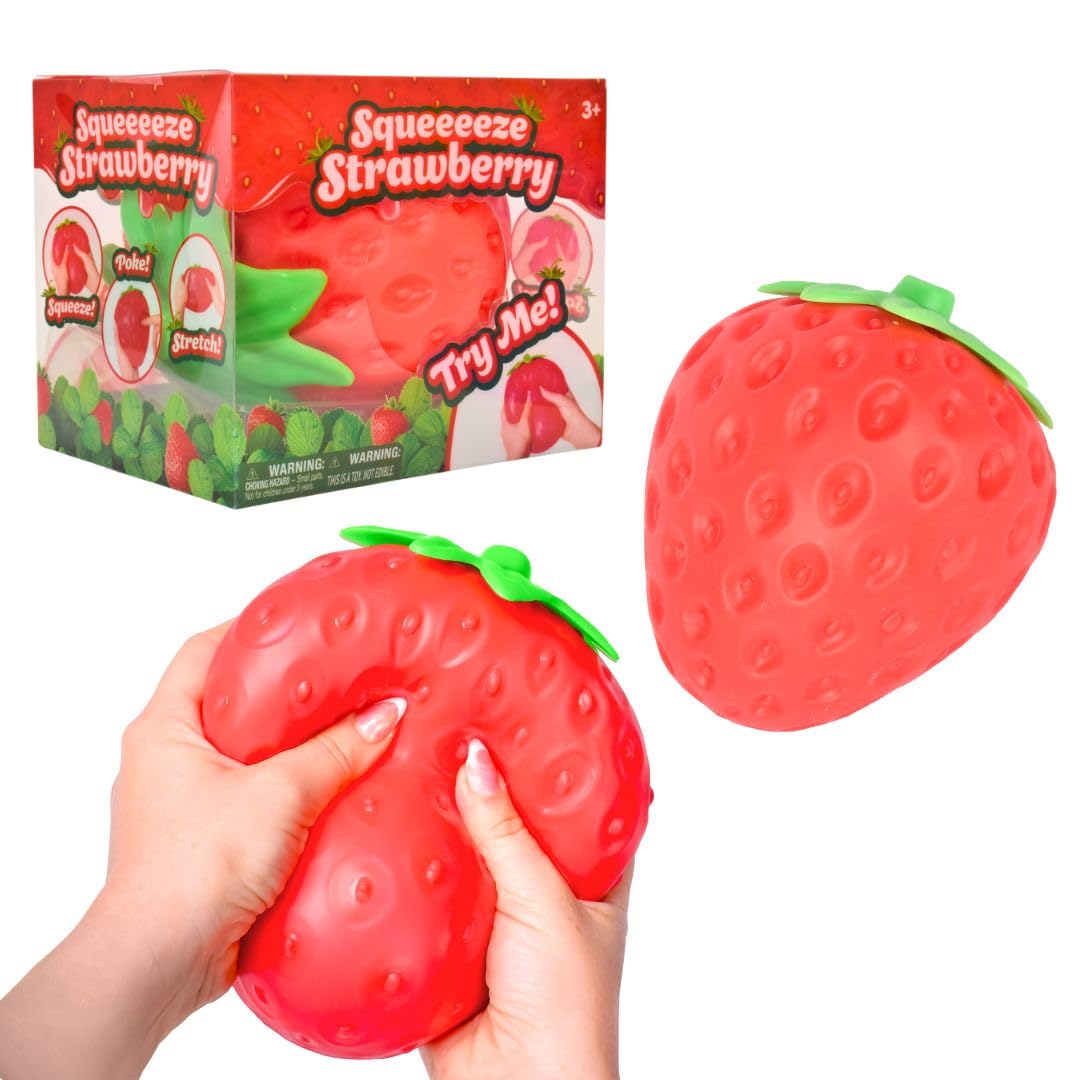 Squishy Strawberry Sunny Days Entertainment Extra Grande - Carrefour