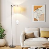 Luminária De Chão Ambimall 60" Com 3 Temperaturas De Cor E Lâmpada De 9w