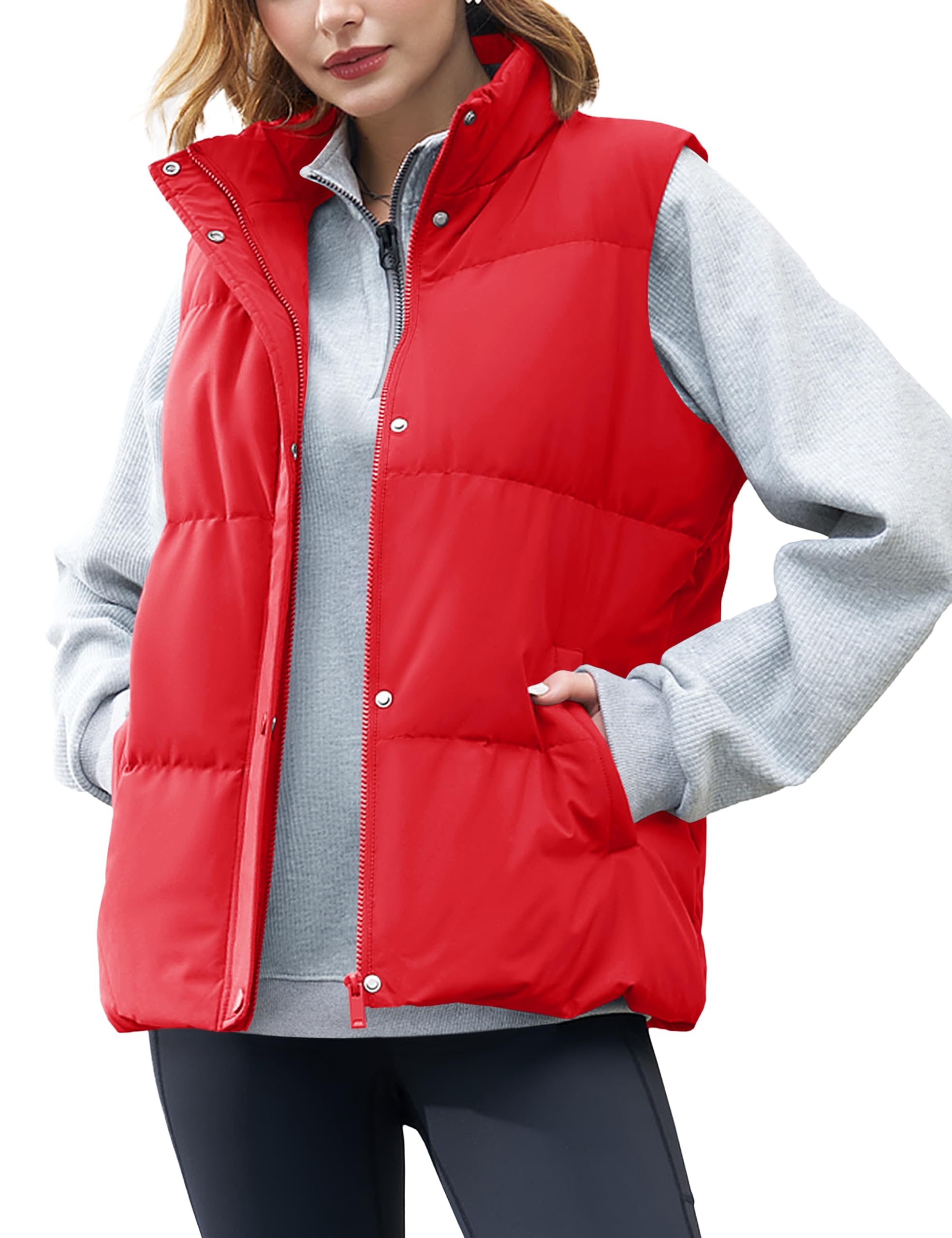 Colete Acolchoado Yucolen Red Down 85% Pena De Pato Feminino Gg