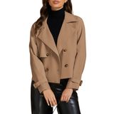 Jaqueta Luvamia, Casaco Feminino De Inverno, Camelo, Roupas Modernas De Outono