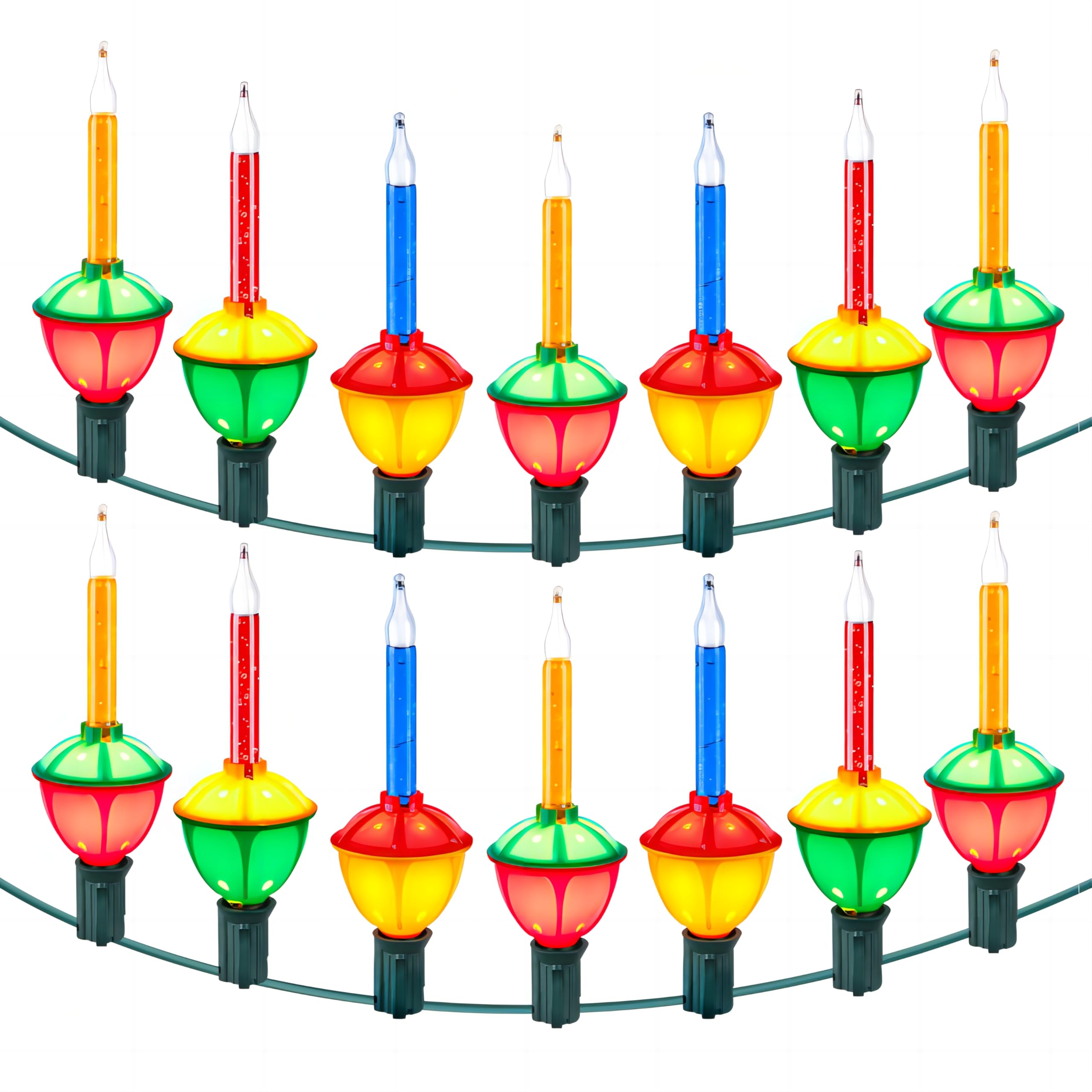 Bubble String Lights Moonflor Christmas 4,3 M 14 Lâmpadas
