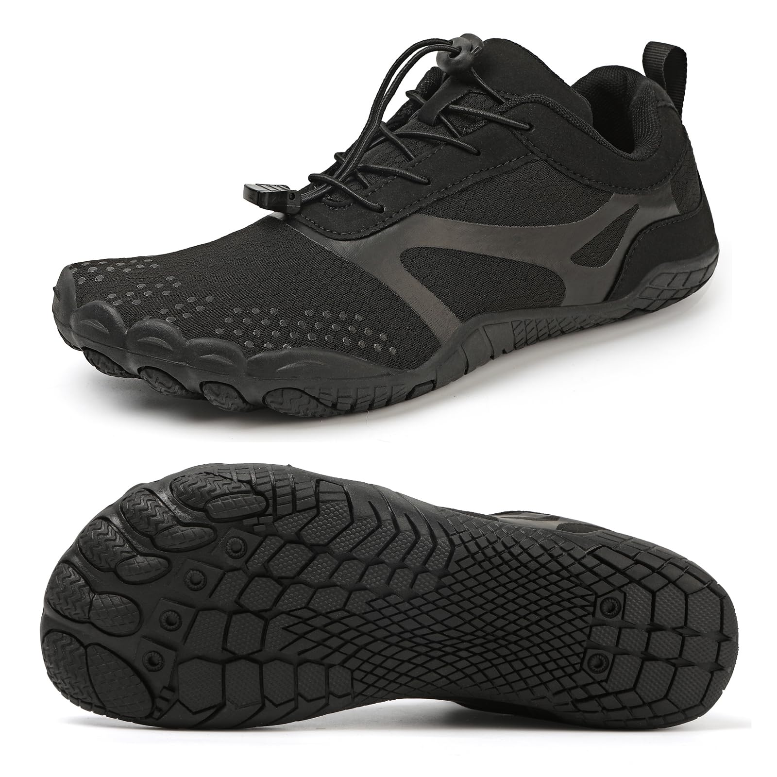 Barefoot Shoes Todaysunny Minimalist Cross Training Black