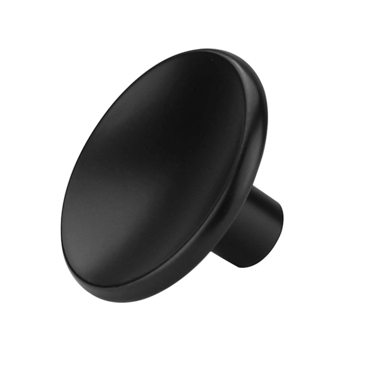 Cabinet Knobs Goldenwarm Black Zinc Alloy, Pacote Com 25