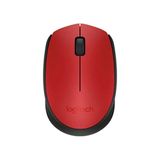 Mouse Sem Fio Logitech M171 Red-k 2,4 Ghz Para Windows