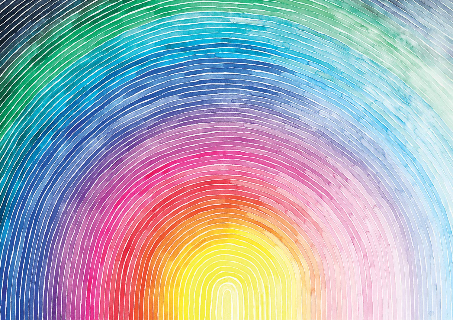 Quebra-cabeça Buffalo Games Josie Lewis Rainbow Sunrise 500 Unidades