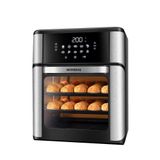 Fritadeira Air Fryer Forno Oven 12l Mondial - Preto E Inox Afon-12l-bi 220v