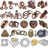 Metal Puzzles Yilloog 3d Puzzle Game Brain Games For Adults