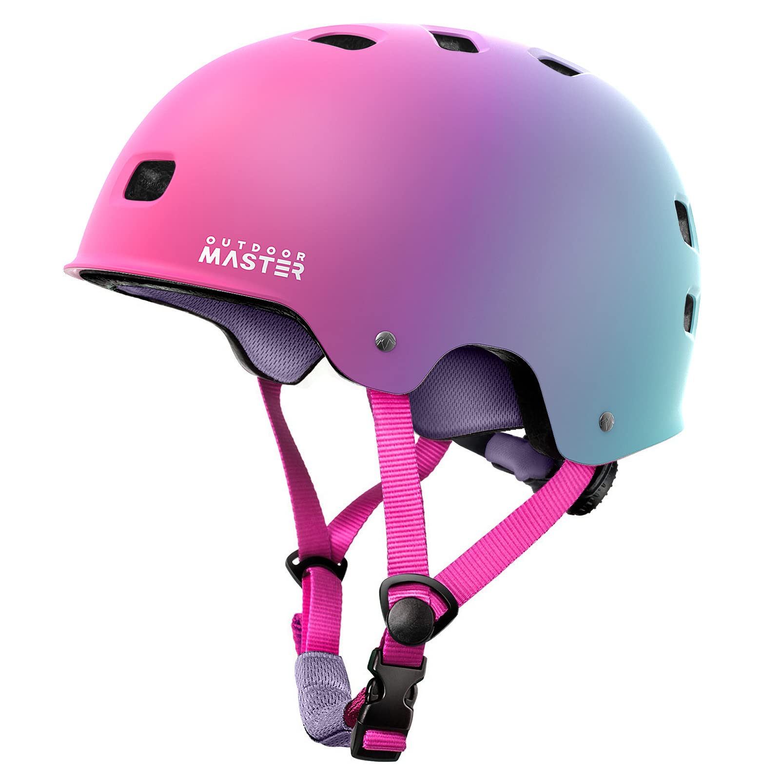 Capacete Outdoormaster Skateboard Cycling Sorbet L Para Crianças