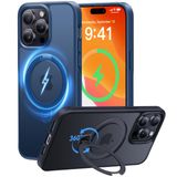 Capa De Telefone Casekoo Magicstand Pro Para Iphone 14 Pro Max Azul