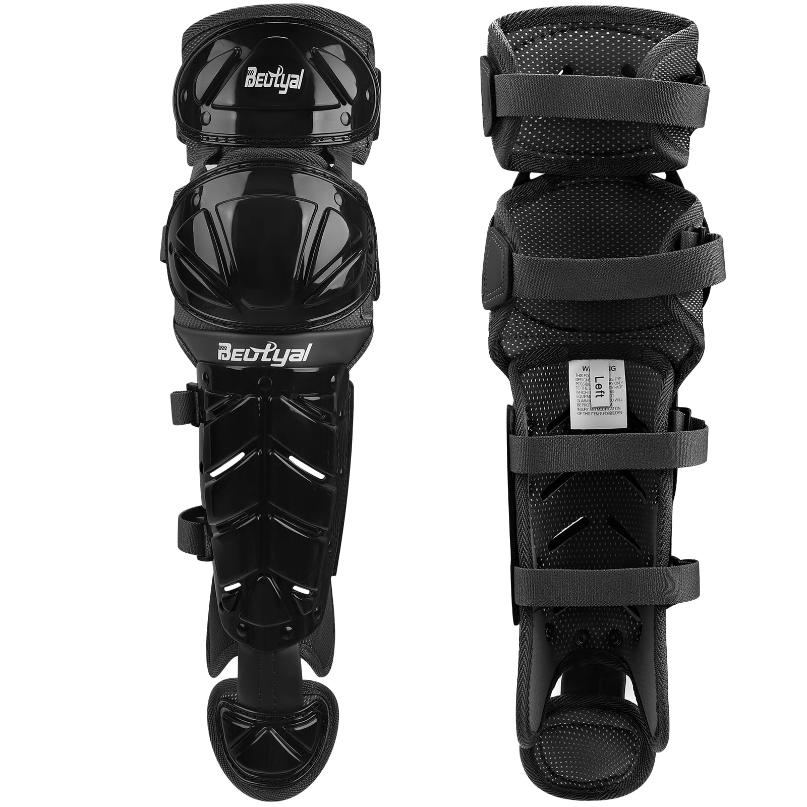 Catcher Leg Guards, Caneleiras, Beisebol, Softball, Juvenil, 12"