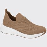 Tênis Casual Slip On Feminino Ultra Conforto Modare 7395.101.27735 - Nude - 38