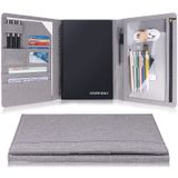 Capa Para Notebook Ditiord Trifold Rocketbook Fusion Grey