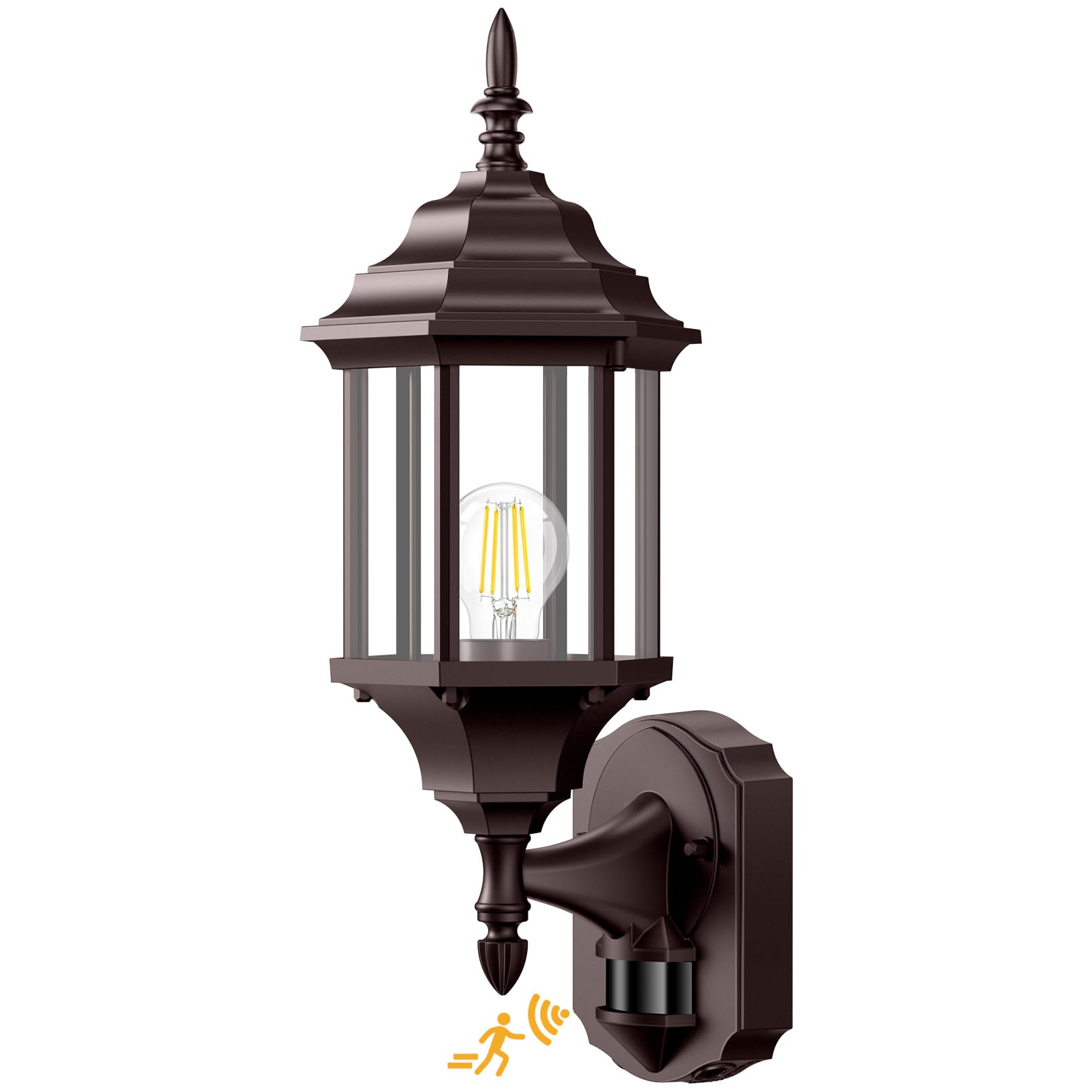 Sensor De Movimento: Luzes De Varanda Externas Redluck Dusk To Dawn