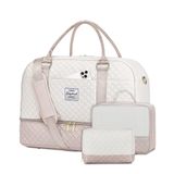 Mochila De Viagem Cayintop Weekender Para Mulheres Bege
