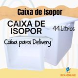 1 Caixa De Isopor Eps 44 Litros Para Delivery Armazenamento