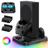 Suporte De Refrigeração Para Xbox Series S Meneea Com Luz Rgb E Carregador