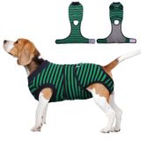 Dog Recovery Suit Fuamey After Surgery E-collar Alter. M