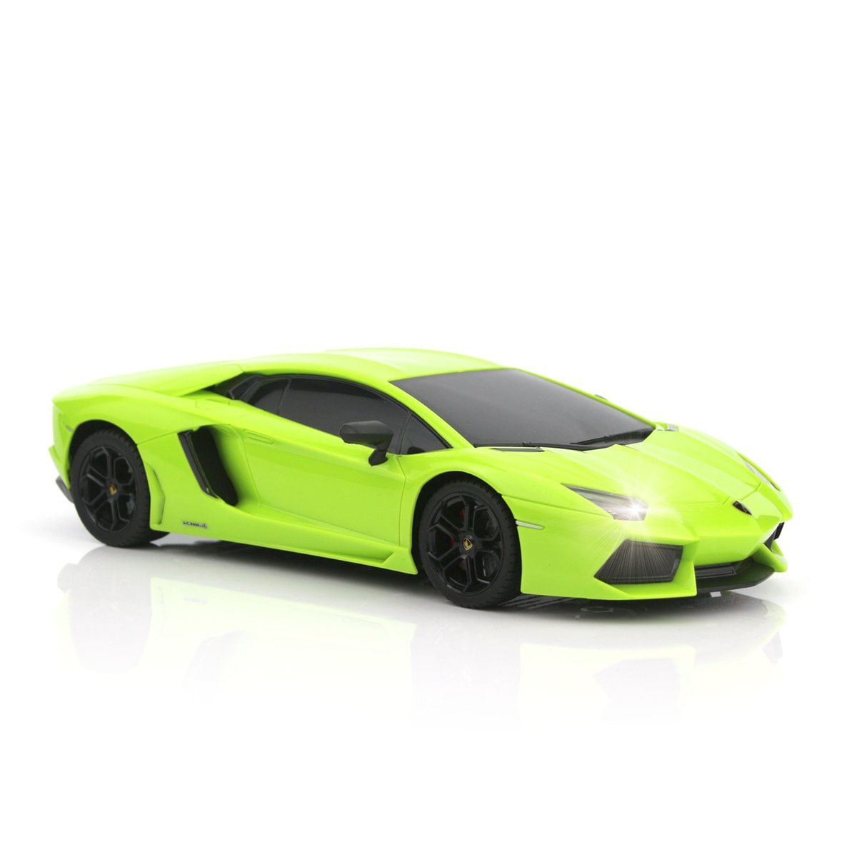 Carro Rc Qun Feng 1:18 Lamborghini Aventador Elétrico Verde