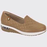 Tenis Feminino Slip On Conforto Modare 7320.263.18588 - Tan/camel - 34
