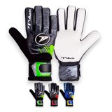 Luva De Goleiro Poker Infinity Campo Society Futsal Training - Verde/preto - 9